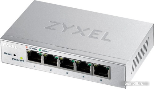 Купить Коммутатор Zyxel GS1200-5HPV2-EU0101F 5G 4PoE+ 60W управляемый в Липецке