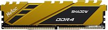 Оперативная память Netac Shadow 16ГБ DDR4 2666МГц NTSDD4P26SP-16Y