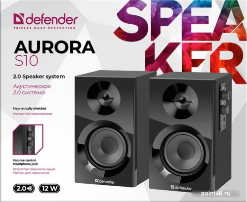 Купить Компьютерная акустика DEFENDER (65414) AURORA S10 черный в Липецке фото 3