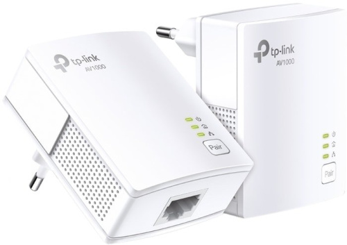 Купить Сетевой адаптер Powerline TP-Link TL-PA7017 KIT AV1000 Gigabit Ethernet (упак.:2шт) в Липецке