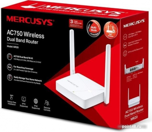 Купить Wi-Fi роутер Mercusys MR20 в Липецке фото 3