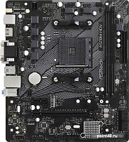 Материнская плата Asrock A520M-HDV Soc-AM4 AMD A520 2xDDR4 mATX AC`97 8ch(7.1) GbLAN RAID+VGA+DVI+HDMI