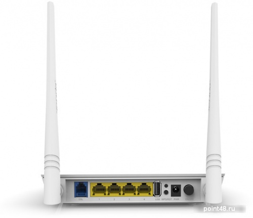 Купить Беспроводной маршрутизатор TENDA D301 (ADSL2+ 1xRJ11, 4xLAN 10/100M, WiFi 300M 2.4GHz, 802.11n, 1xUSB2.0) (D301) в Липецке фото 3