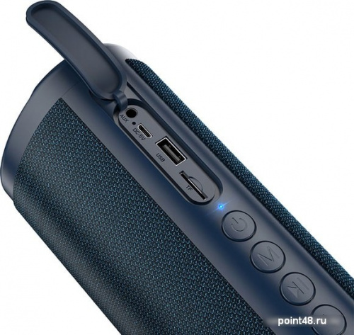 Купить Портативная акустика HOCO HC4 Bluetooth-колонка Bella (синий) в Липецке фото 2