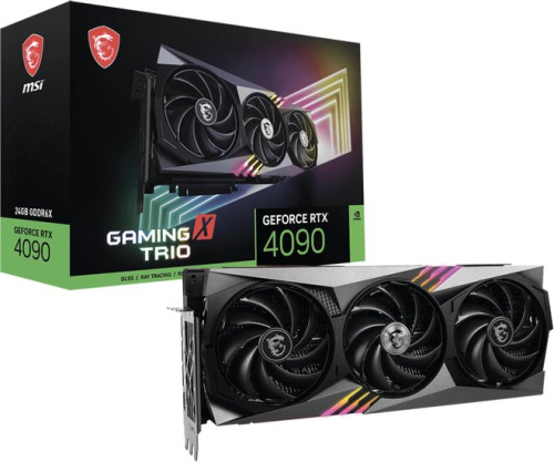 Видеокарта MSI GeForce RTX 4090 Gaming X Trio 24G фото 2