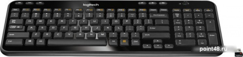 Купить Клавиатура LOGITECH K360, USB, Радиоканал, черный в Липецке фото 2