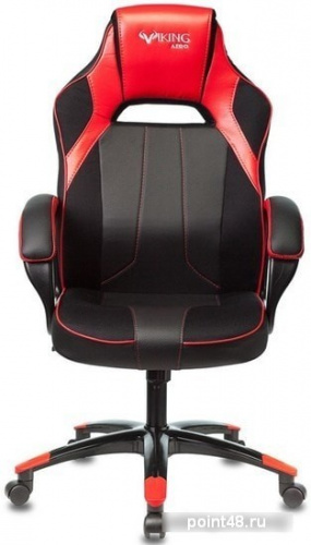 Кресло Бюрократ Viking 2 Aero (черный/красный) фото 2