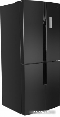 Холодильник Maunfeld MFF182NFSB черный (двухкамерный) в Липецке фото 2