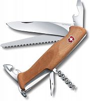 Купить Нож перочинный Victorinox RangerWood 55 (0.9561.63) 130мм 10функций дерево карт.коробка в Липецке
