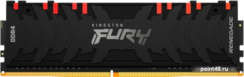 Оперативная память Kingston FURY Renegade RGB 8GB DDR4 PC4-25600 KF432C16RBA/8 фото 2