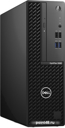ПК Dell Optiplex 3080 SFF i3 10105 (3.7) 8Gb SSD256Gb UHDG 630 DVDRW Windows 10 Professional GbitEth 200W клавиатура мышь черный фото 3