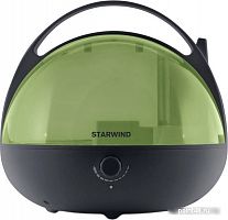 Купить Увлажнитель воздуха Starwind SHC3415 25Вт (ультразвуковой) черный/зеленый в Липецке