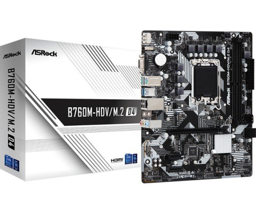 Материнская плата ASRock B760M-HDV/M.2 D4 фото 2