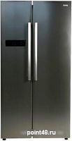 Холодильник ZARGET ZSS 615I Side by Side 510л. инокс в Липецке