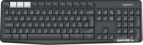 Купить Клавиатура Logitech Multi-Device Stand Combo K375s темно-серый беспроводная BT slim Multimedia для ноутбука в Липецке