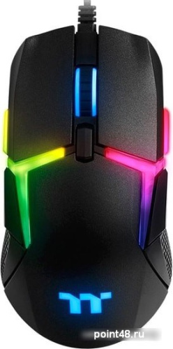 Купить Мышь Thermaltake Level 20 черный оптическая (16000dpi) USB (8but) в Липецке