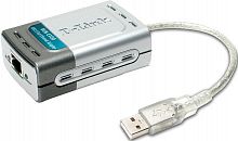 Купить Сетевой адаптер Ethernet D-LINK DUB-E100 USB в Липецке
