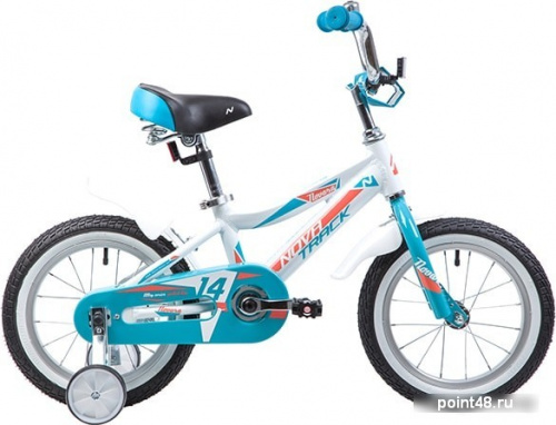 Купить Детский велосипед Novatrack Novara 14 (белый/голубой, 2019) в Липецке на заказ