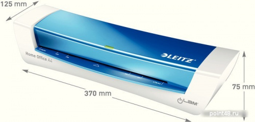 Купить Ламинатор Leitz iLam Home синий (73680036) A4 (80-125мкм) 60см/мин (2вал.) лам.фото реверс в Липецке фото 3