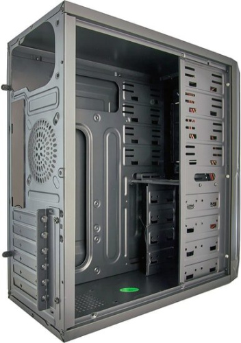 Корпус Exegate EX278399RUS   M itower  XP-329S Black, ATX, <XP500, Black,120mm>, 2*USB, Audio фото 2