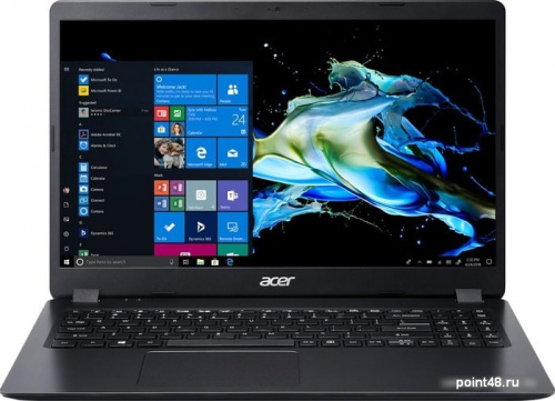 Ноутбук 15.6  FHD Acer Extensa EX215-52-38MH black (Core i3 1005G1/4Gb/128Gb SSD/noDVD/VGA int/W10) (NX.EG8ER.019) в Липецке