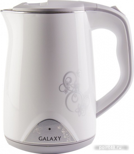 Купить Чайник GALAXY GL 0301 белый нержавейка в Липецке