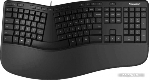 Купить Клавиатура Microsoft Ergonomic черный USB Multimedia Ergo (подставка для запястий) в Липецке