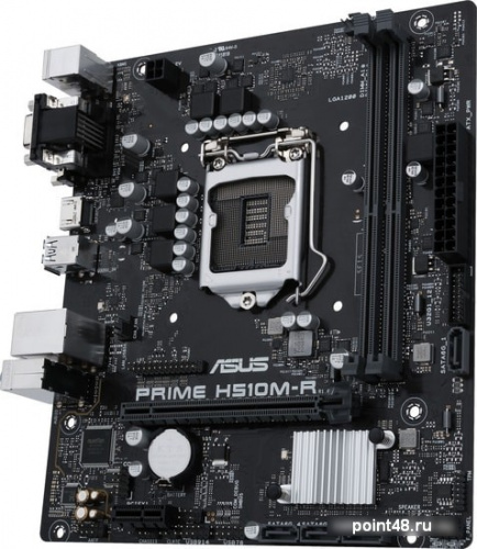 Материнская плата Asus PRIME H510M-R-SI Soc-1200 Intel H510 2xDDR4 mATX AC`97 8ch(7.1) GbLAN+VGA+DVI+HDMI White Box фото 3