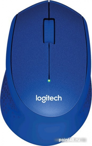 Купить Мышь Logitech M330 Silent Plus синий оптическая (1000dpi) беспроводная USB (2but) в Липецке