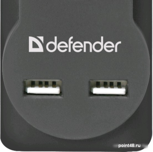 Купить Сетевой фильтр DEFENDER (99753) DFS 753 3 м, 5 розеток в Липецке фото 2