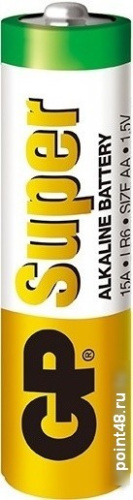 Купить Батарея GP Super Alkaline 15A LR6 AA (2шт) в Липецке фото 2