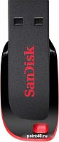 Купить Память SanDisk Cruzer Blade  16GB, USB 2.0 Flash Drive, красный, черный в Липецке