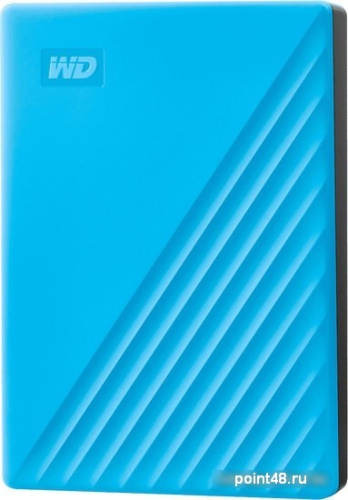 Купить Жесткий диск WD Original USB 3.0 4Tb WDBPKJ0040BBL-WESN My Passport 2.5 голубой в Липецке фото 3