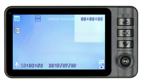 Видеорегистратор Digma FreeDrive 109 TRIPLE черный 1.3Mpix 1080x1920 1080p 150гр. JL5601 фото 3