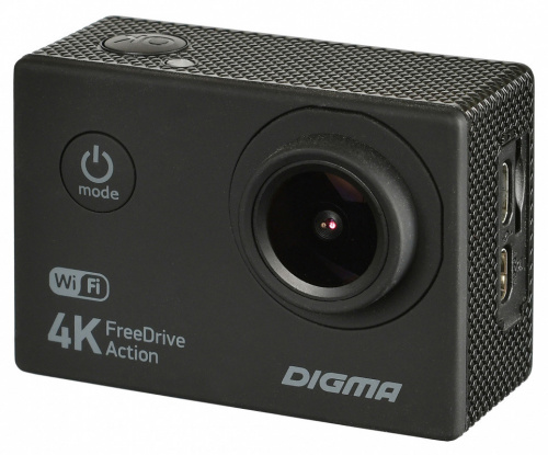 Видеорегистратор Digma FreeDrive Action 4K WiFi черный 8Mpix 2160x3840 2160p 150гр. Allwinner V3 фото 8