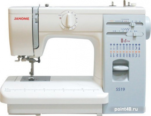 Купить Швейная машина Janome 5519 белый в Липецке