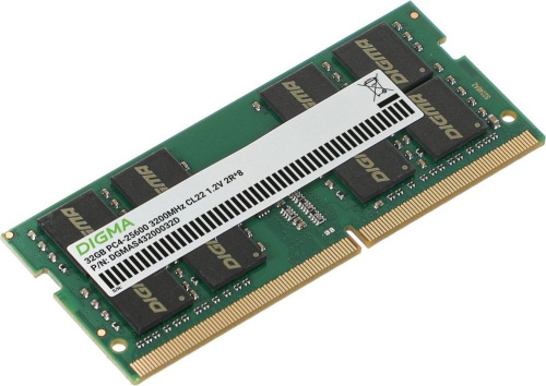 Оперативная память Digma 32ГБ DDR4 SODIMM 3200 МГц DGMAS43200032D фото 3