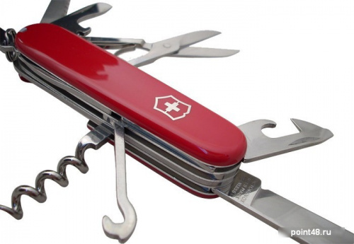 Купить Нож перочинный Victorinox Huntsman (1.3713) 91мм 15функций красный карт.коробка в Липецке фото 2