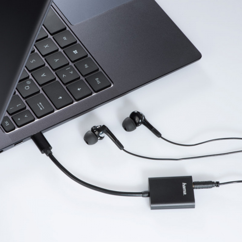 Разветвитель USB 2.0 Hama 00135748 1порт. черный фото 4