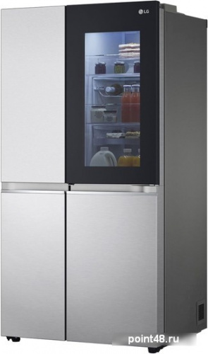 Холодильник side by side LG DoorCooling+ GC-Q257CAFC в Липецке фото 2