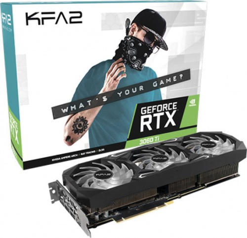 Видеокарта KFA2 GeForce RTX 3060 Ti GDDR6X SG 1-Click OC Plus Updated Ver. 36ISM6MD1GSK фото 2