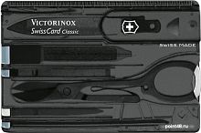 Купить Швейцарская карта VICTORINOX SwissCard Onyx 0.7133.T3, черный в Липецке