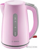 Купить Чайник электрический Bosch TWK7500K 1.7л. 2200Вт розовый/серый (корпус: пластик) в Липецке