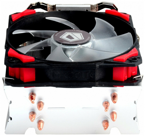 Кулер ID-Cooling SE-214 130W/PWM/ Red LED/ Intel 775,115*/AMD фото 3