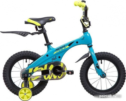 Купить Детский велосипед Novatrack Blast 14 (голубой/желтый, 2019) в Липецке на заказ
