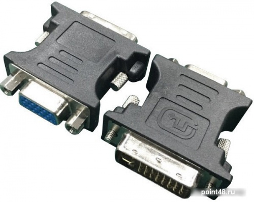 Купить Переходник DVI-VGA Cablexpert A-DVI-VGA-BK, 29M/15F, черный, пакет в Липецке