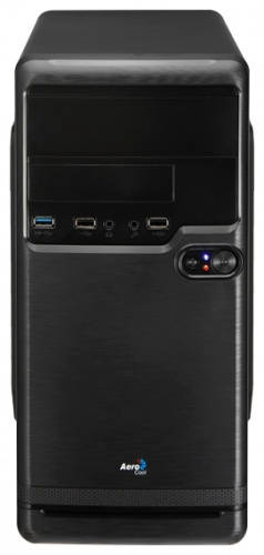 Корпус MiniTower AeroCool Qs-182, mATX, USB 3.0, черный, без БП (4713105952926) фото 2