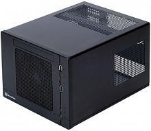 Корпус Silverstone SST-SG05BB-Lite USB 3.0 Sugo Mini-ITX Compact Computer Cube Case, black, RTL {4}