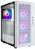 Корпус Silverstone SST-FAR1W-G FARA R1 Tower ATX Computer Case, mesh front panel, tempered glas s e panel, white  (229866)