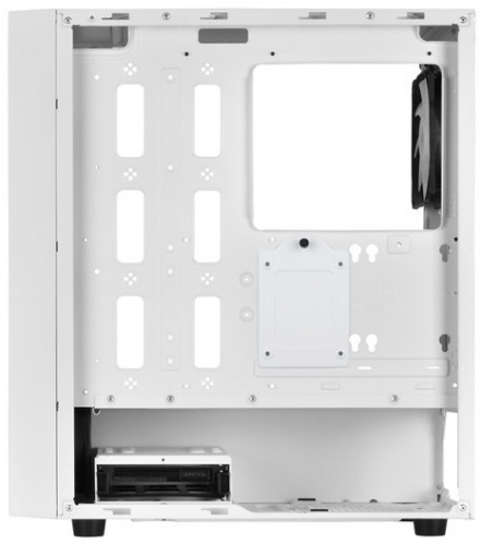 Корпус Silverstone SST-FAR1W-G FARA R1 Tower ATX Computer Case, mesh front panel, tempered glas s e panel, white  (229866) фото 5